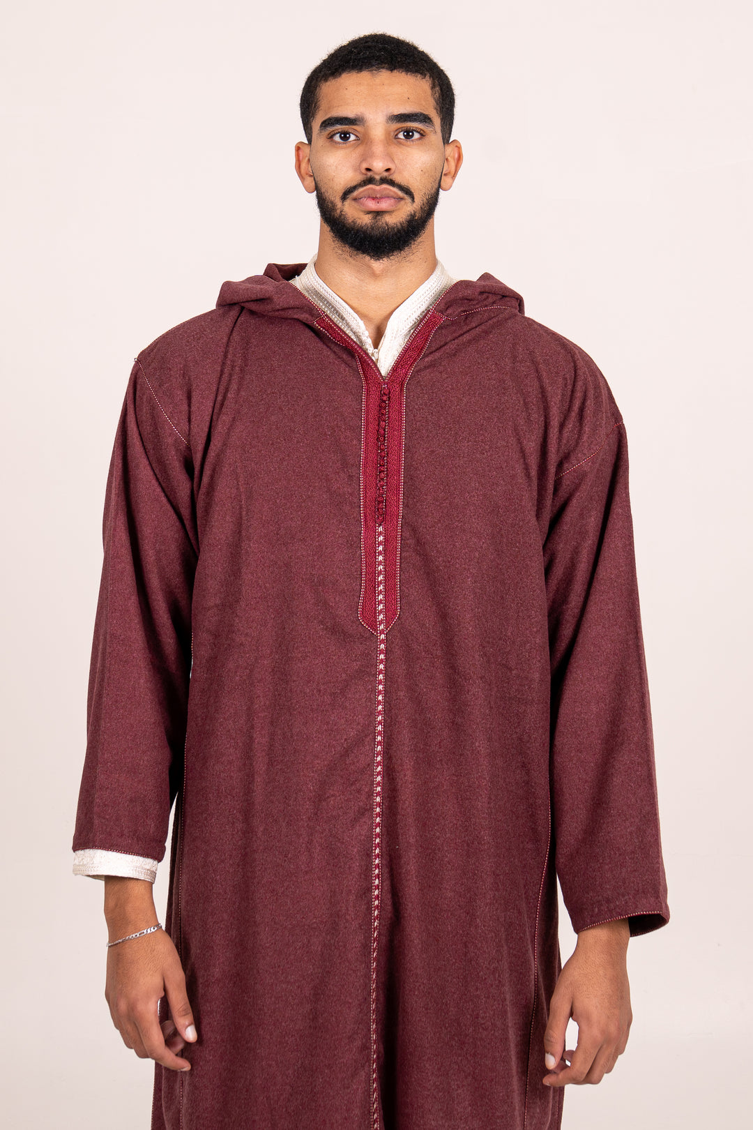 Djellaba bordeaux