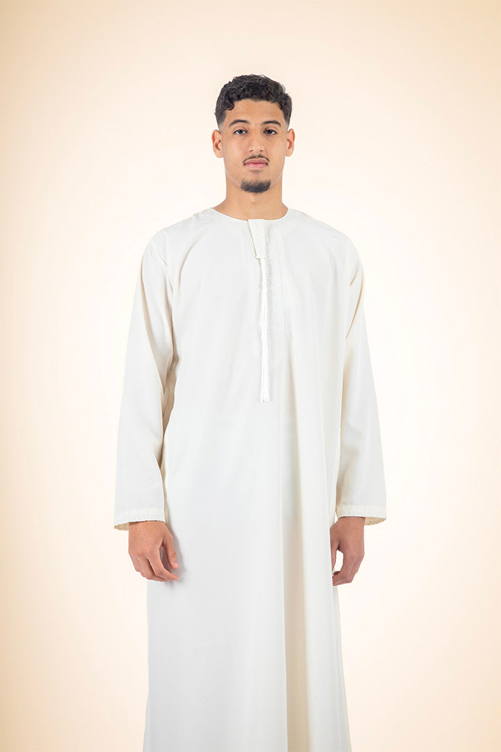 Qamis émirati beige 2